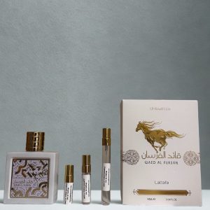 Lattafa Qaed Al Fursan Sample | Spicy Leather Fragrance | Men